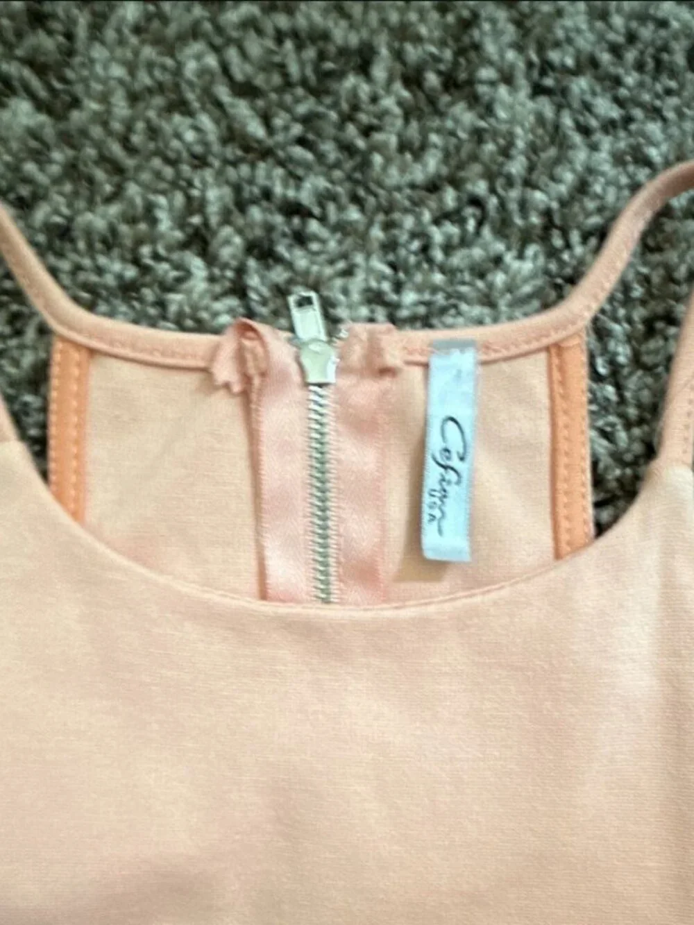 Pepper Women’s Pink Bodycon Dress Sleeveless High Neck Size S